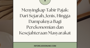 Menyingkap Tabir Pajak: Dari Sejarah, Jenis, Hingga Dampaknya Bagi Perekonomian dan Kesejahteraan Masyarakat